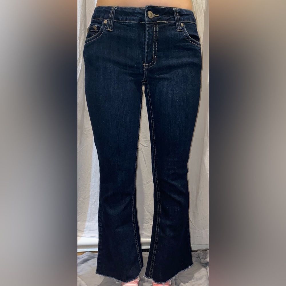 Y2K Bongo flared skinny jeans